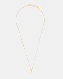 Georgini - Natural Opal And Diamond October Gold Pendant