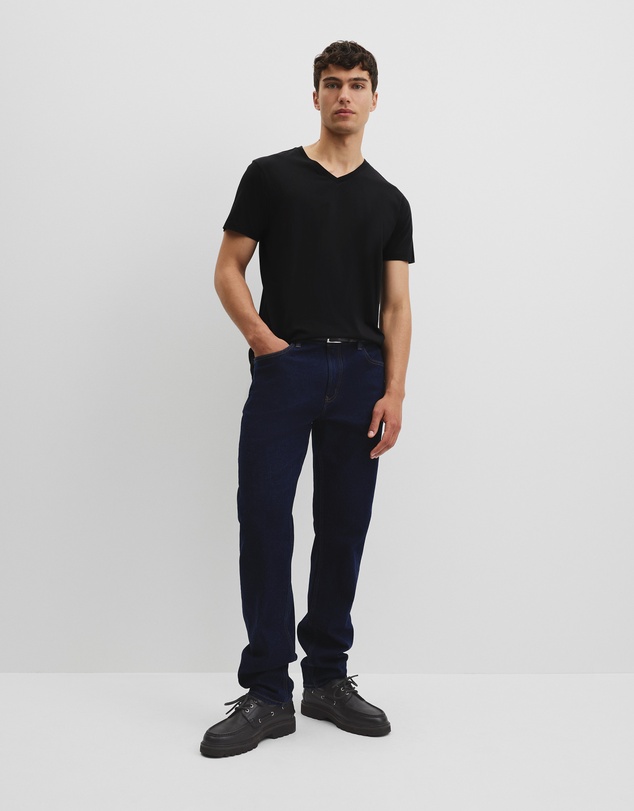 Country Road - Pima Cotton V-neck T-shirt
