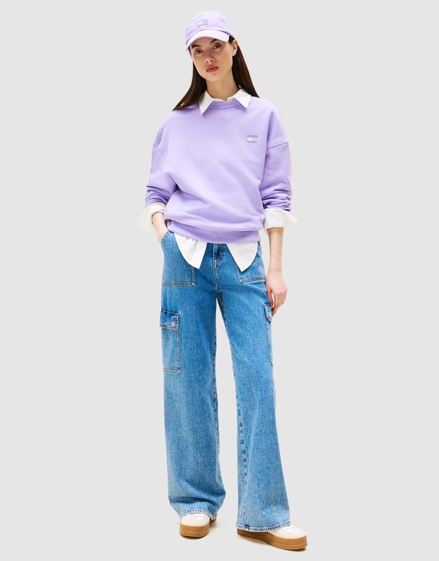 Tommy Jeans - Claire High Rise Wide Cargo Jeans