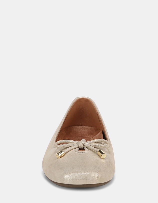Vionic - Klara Ballet Flat - Gold Leather