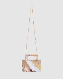 Olga Berg - Fleur Acrylic Top Handle