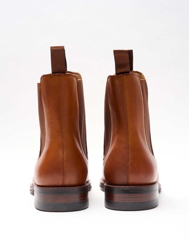3 Wise Men - 3 Wise Men Vedder Leather Chelsea Boot