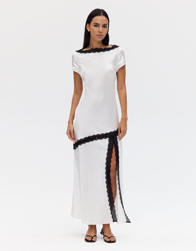 Third Form - Sevin Lace Trim Tee Dress