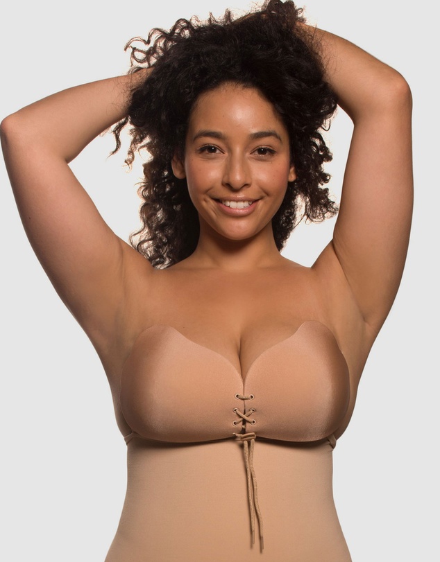 B Free Intimate Apparel - Push-Up Stick On Bra - 2 Pack (A-B-C-D-DD-E-F) Cup