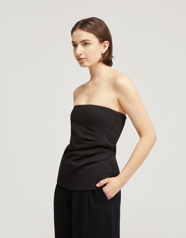 Oxford - Clara Strapless Ponti Top