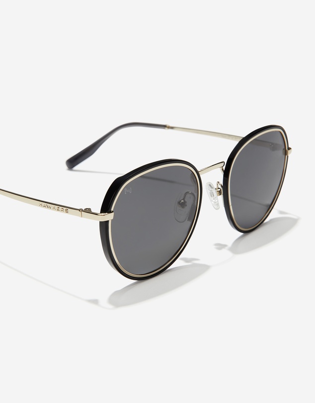 Hawkers Co - HAWKERS Ceres - Polarized Black Gold Dark Sunglasses for Men and Women