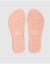 Tolu Australia - Pink Thongs With Arch Support