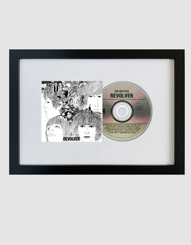 iWorld - The Beatles - Revolver - CD Framed Album Art