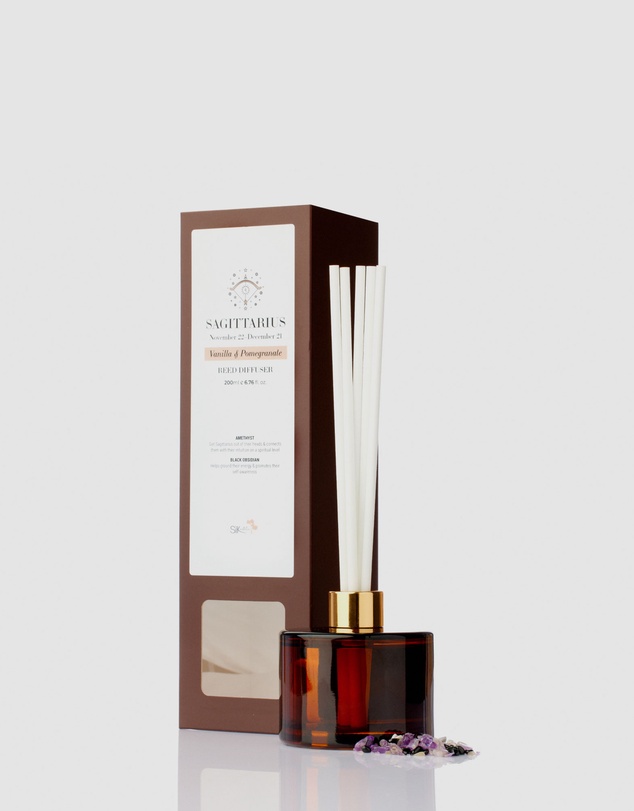 Silk Oil of Morocco - Sagittarius Amber Reed Diffuser