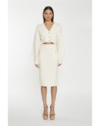 Glamorous - Knitted pencil skirt