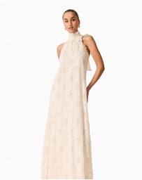 Elliatt - Vessia Halter Neck Maxi Dress