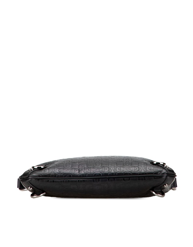 Pre-Loved by Azura Reborn - Pre-Loved Embossed Leather Horsebit Abbey D Ring Crossbody