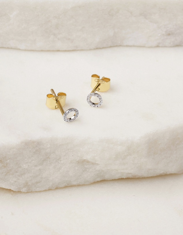 Luna Rae - Solid Gold - Spirit Element Diamond Studs