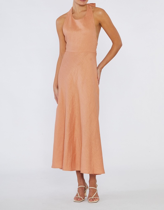 Amelius - Zaina Linen Maxi Dress