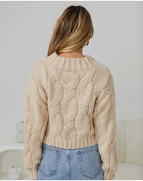 Esther & Co - Hadi Knit - Beige