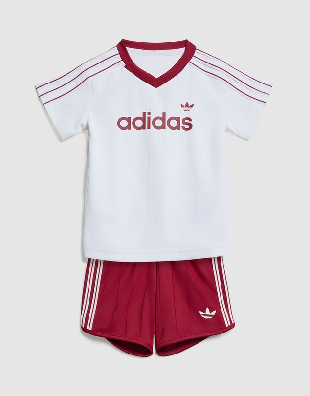 adidas Originals - Pinstripes Sprinter Shorts Tee Set - Babies-Kids