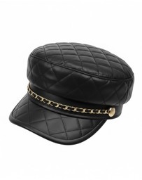 Mossée - Mila PU Leather Painter Hat