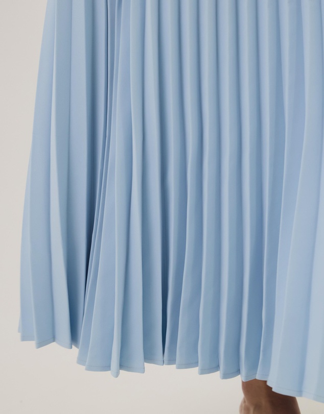 Atmos&Here Curvy - Evie Pleated Midi Skirt