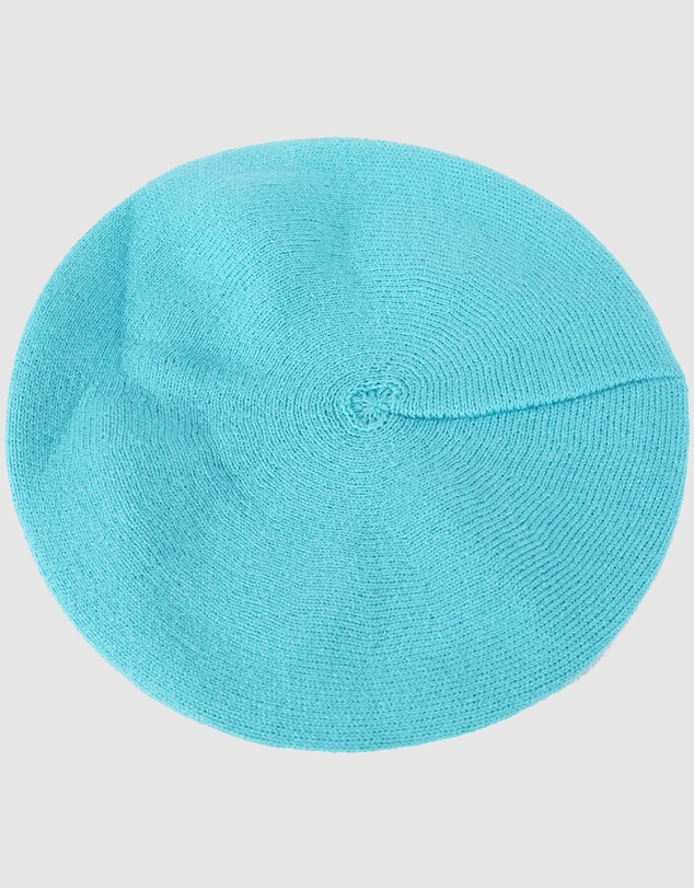 Max Alexander - European Made Turquoise Soft Wool Beret