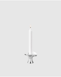 Georg Jensen - Bloom Taper Candleholders, 2 Pieces