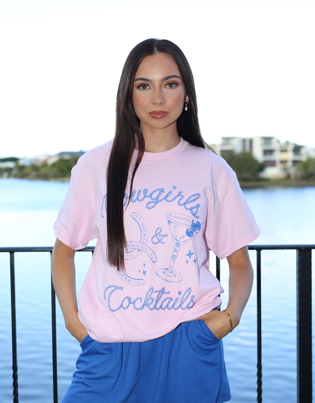 Vacancy Co - Cowgirls & Cocktails Tee