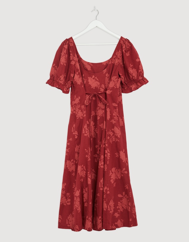 Revibe - Repaired Auguste The Label Carmen Midi Dress - AU 14