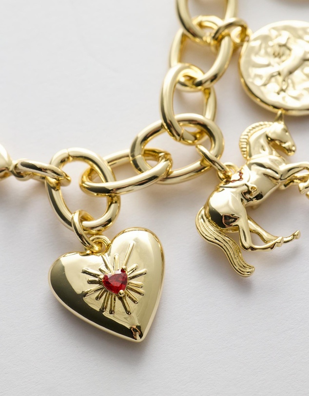 Lindsay Nicholas New York - Fire Horse Charm Bracelet