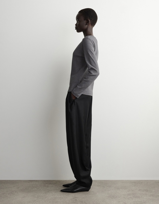 COS - Cotton-Jersey Long-Sleeved Top