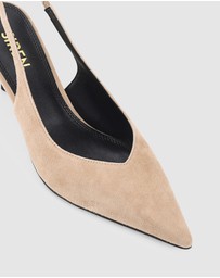 Siren - Yory Slingback Kitten Heels