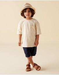 Designer Kidz - Finley Linen Shorts