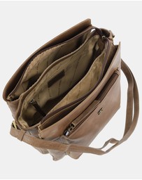 Pierre Cardin - Pierre Cardin Leather Cross Body Bag