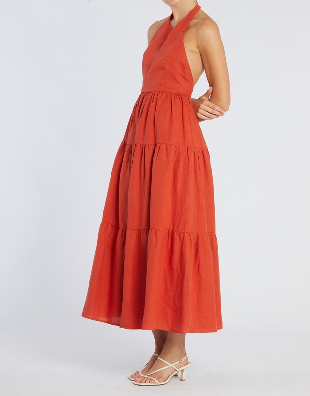 Amelius - Tularosa Linen Maxi Dress