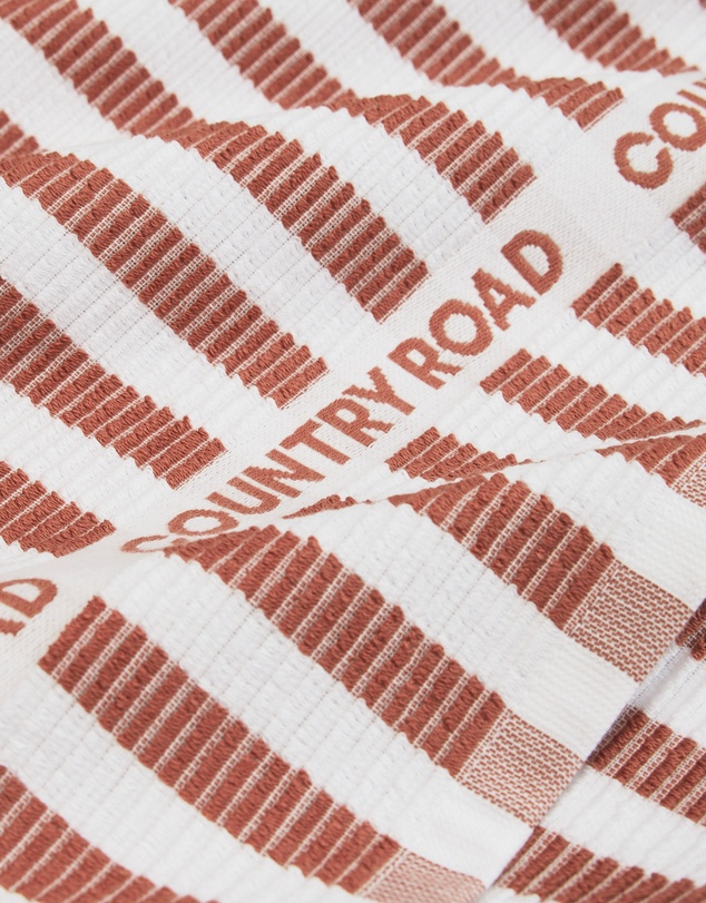 Country Road - Cr Stripe Australian Cotton Tea Towel Pack Of 3