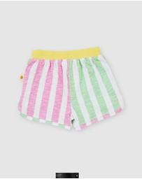 Goldie + Ace - Flick Flack Stripe Shorts - Babies-Kids