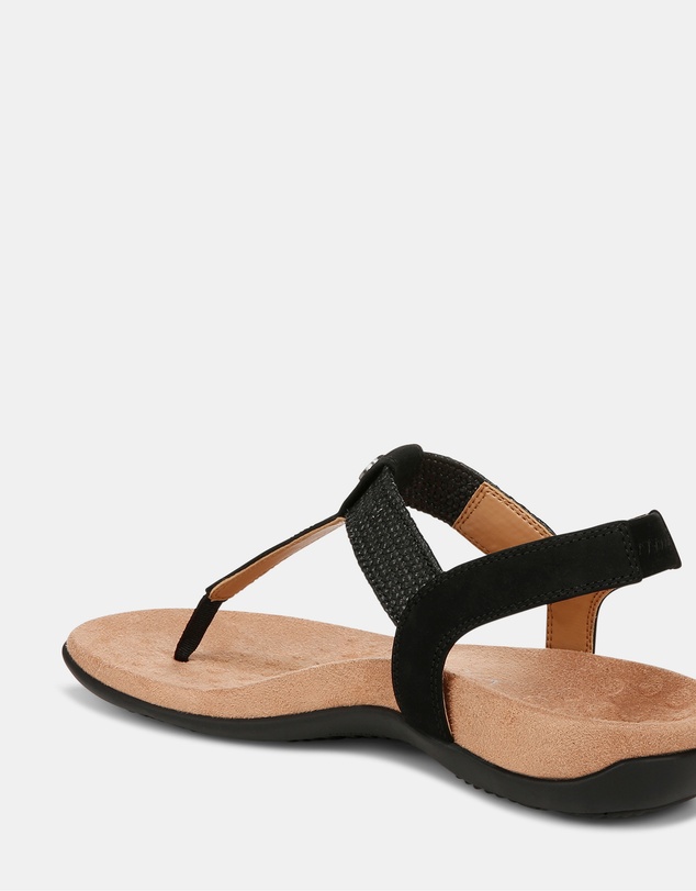 Vionic - Brea Slingback Sandal - Black Nubuck
