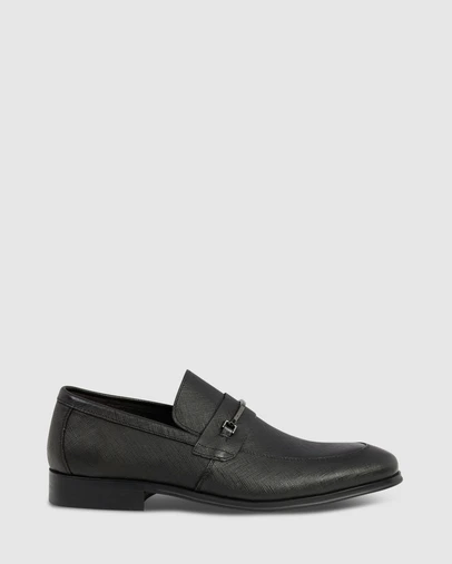 yd. - Riccardo Textured Leather Loafer