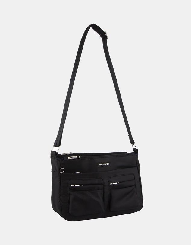 Pierre Cardin - Pierre Cardin  Nylon Anti-Theft Cross Body Bag