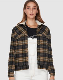RVCA - Plaid Merc Jacket