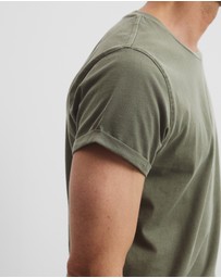 Country Road - Australian Cotton Longline Garment Dye T-shirt