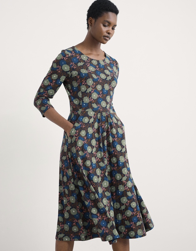 Seasalt - Seasalt Cornwall Navy April Dress