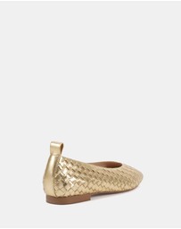 Wittner - Berty Woven Leather Ballet Flats