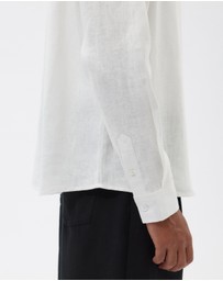 AERE - Euro Resort Linen LS Shirt