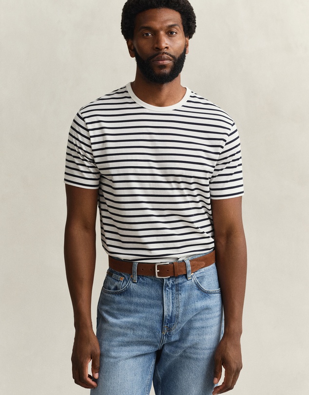 Gant - Pima Stripe T-Shirt