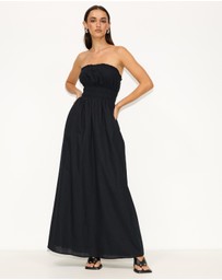 Dazie - Heatwave Strapless Maxi Dress