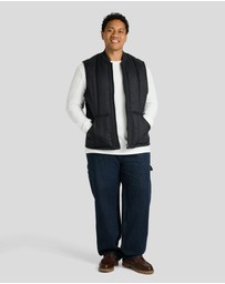 Johnny Bigg - Panel Zip Thru Vest