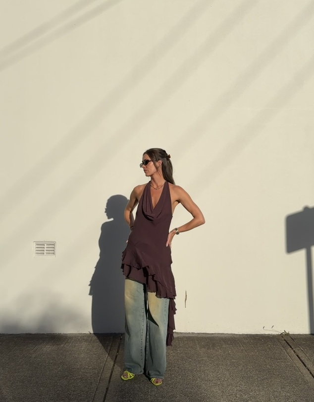 Lover - Samantha Asymmetric Mini Dress