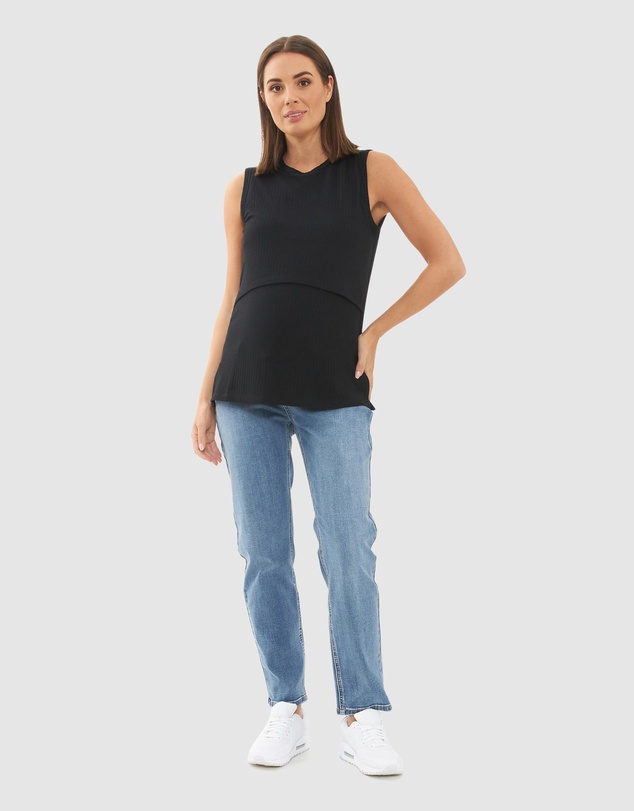 Ripe Maternity - Peter Rib Nursing Tank