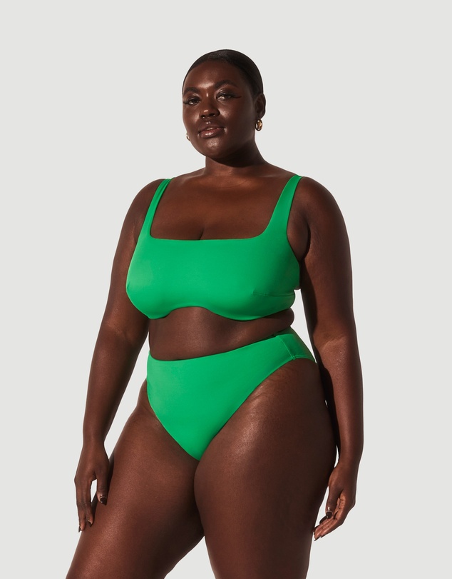 Form and Fold - The Crop Underwire D-G Top