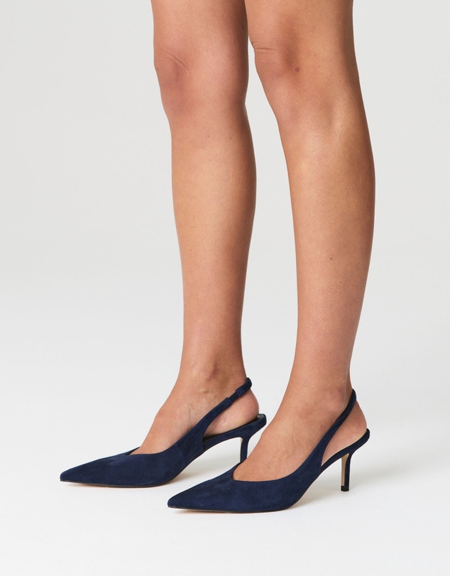 Siren - Yory Slingback Kitten Heels