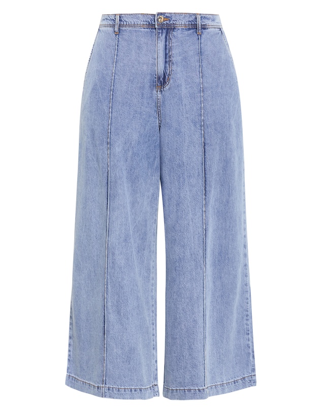 City Chic - Tilly Cotton Denim Pant